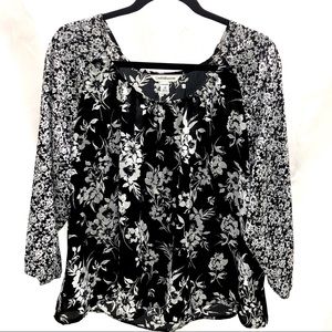 Croft & Barrow peasant blouse